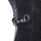 Vixxsin Ebony 2 Piece Corset