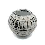 Greek Bubble Clay Plant Pot - Cream 10cm