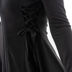 Innocent Lifestyle Emerson Hooded Cardigan with Cut Out Lace Up Feature