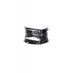 Dark in Love Elvira Faux Leather Layered Goth Waist Belt
