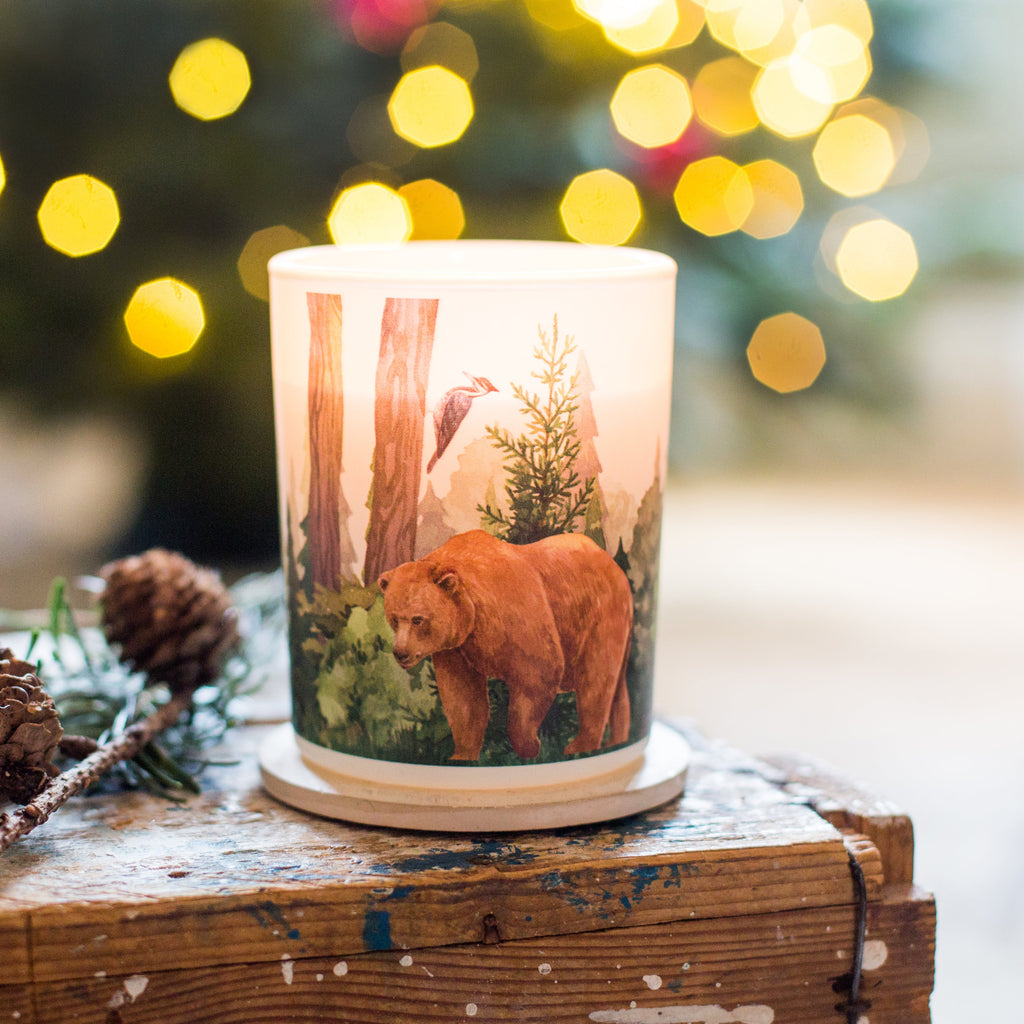 Forest Soy Scented Candle | Balsam Fir & Wild Berries