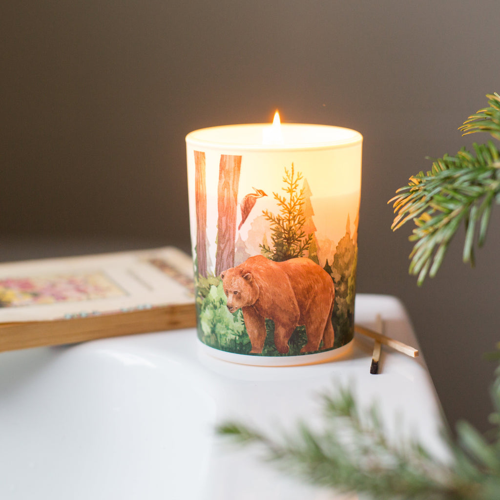 Forest Soy Scented Candle | Balsam Fir & Wild Berries