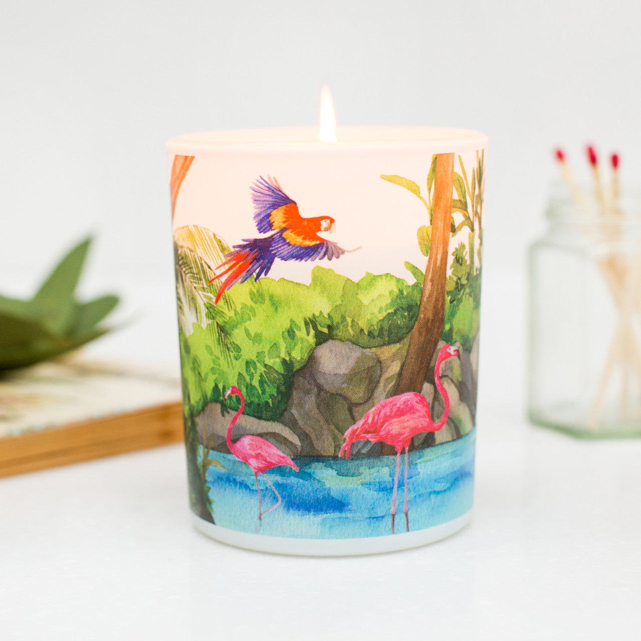 Freshwater Soy Scented Candle | Revitalising Tropical Blend