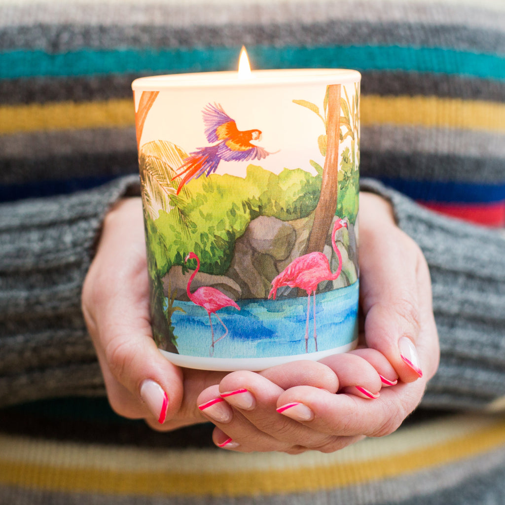 Freshwater Soy Scented Candle | Revitalising Tropical Blend