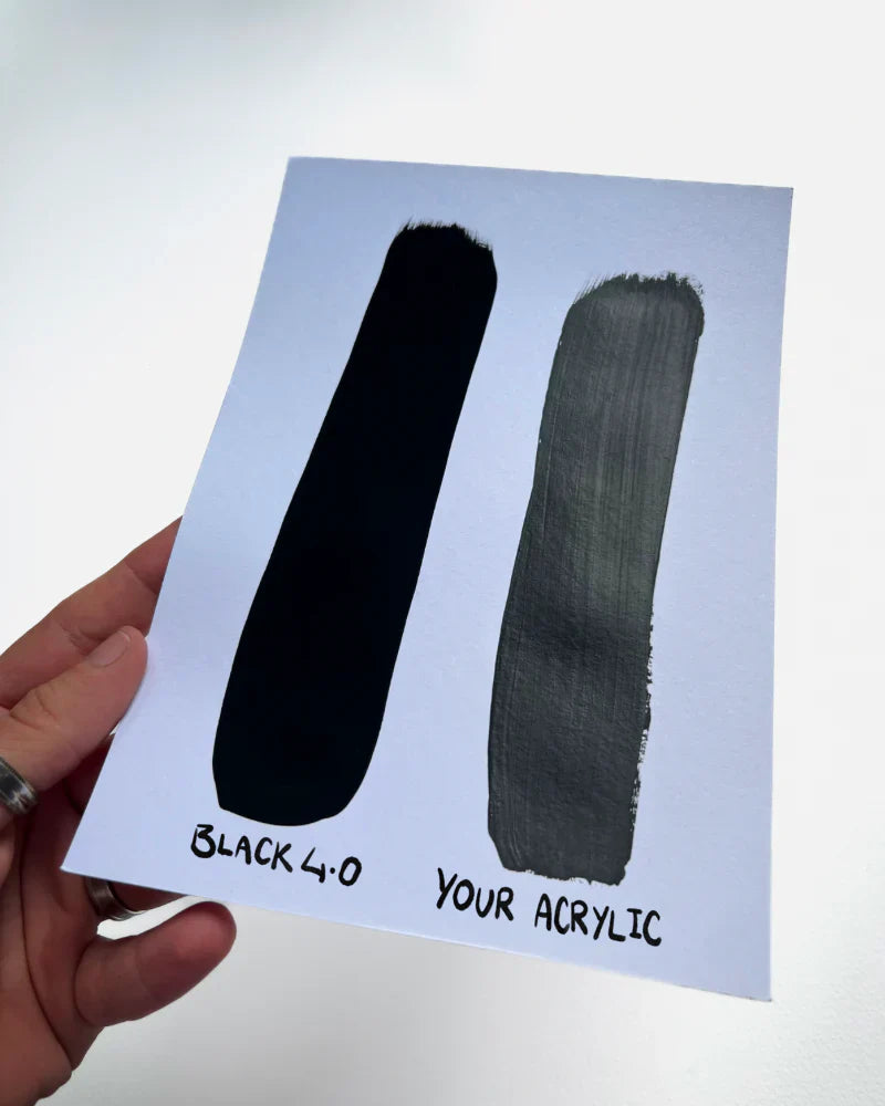BLACK 4.0 - The blackest black paint in the known universe