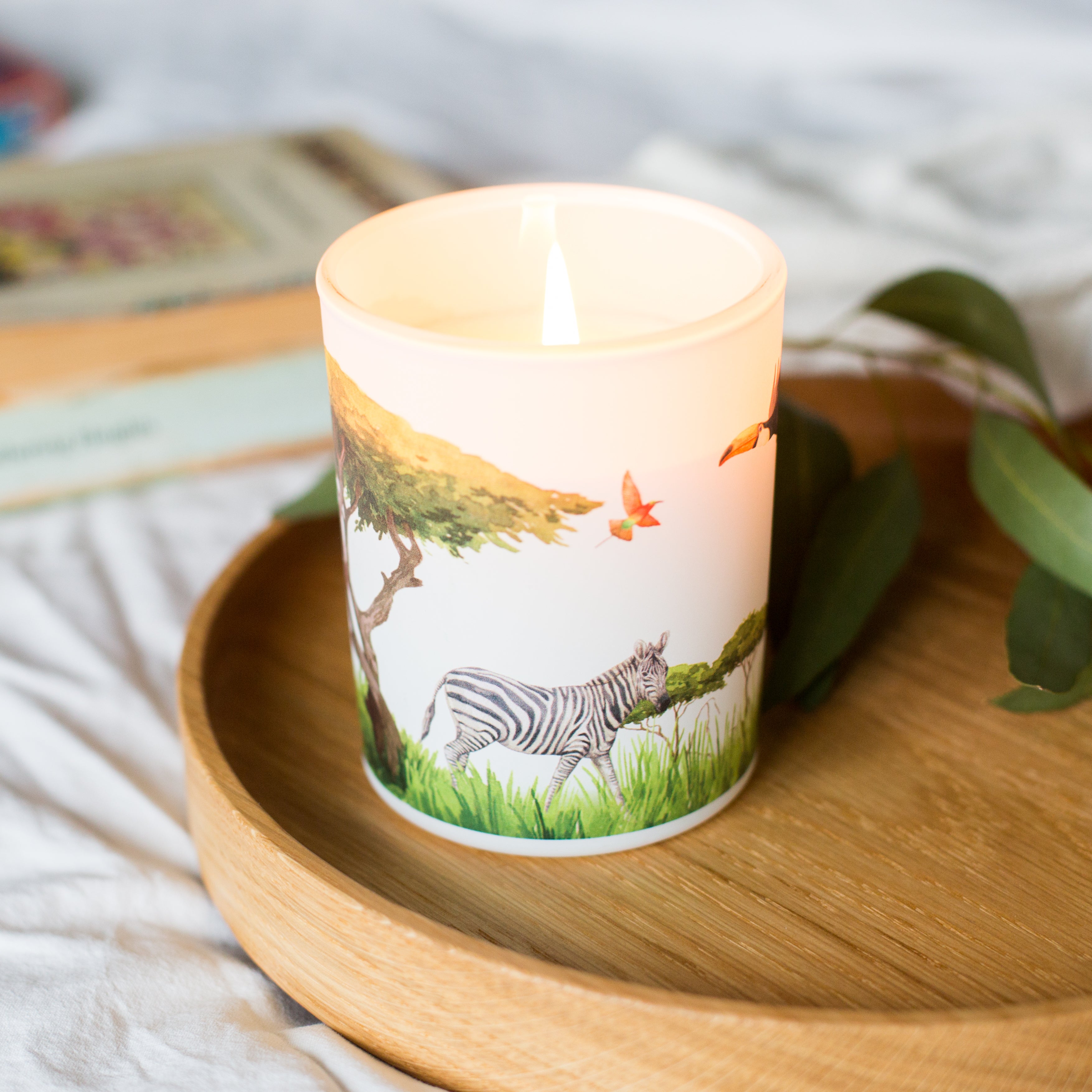 Grassland Soy Scented Candle | Uplifting Citrus Blend