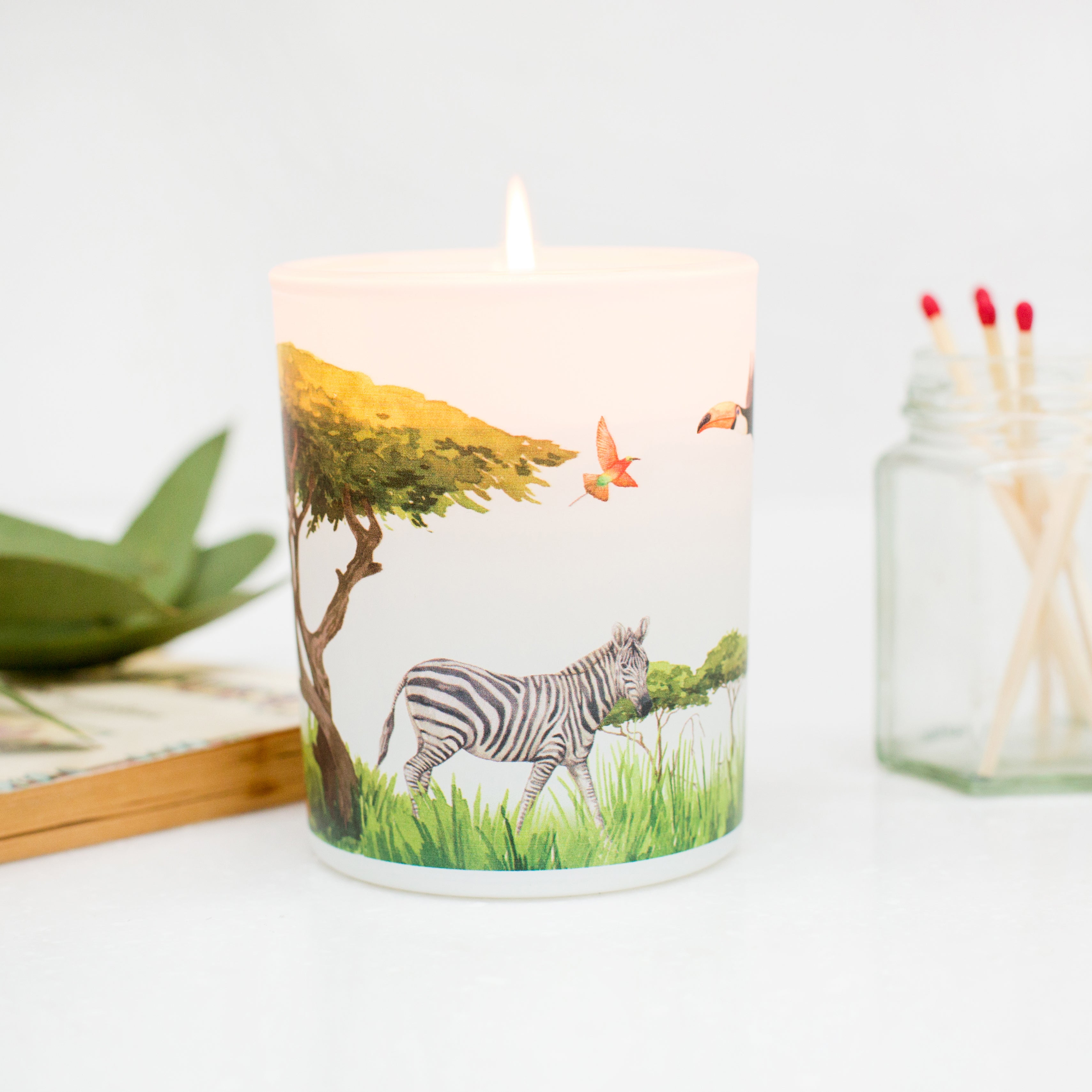 Grassland Soy Scented Candle | Uplifting Citrus Blend