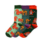 Green Lover 3 Bamboo Sock Set