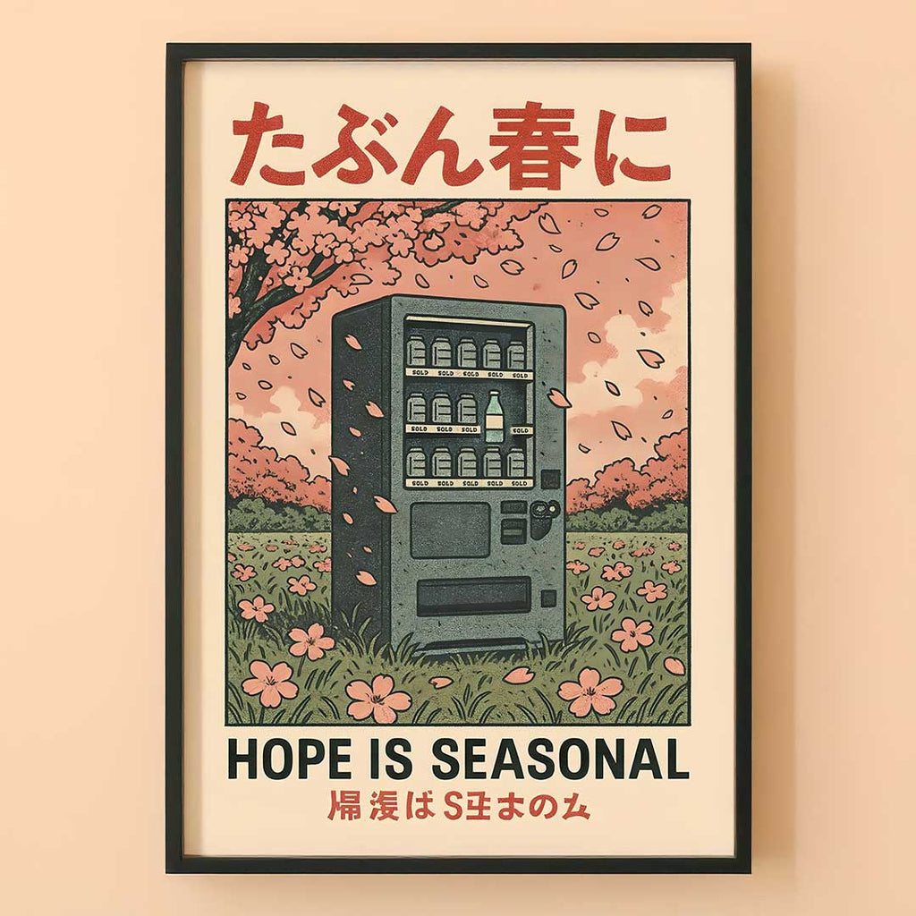 Hope Is Seasonal Print Semi Glossy