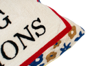 I Don't Cook Needlepoint Cushion
