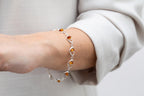 Amber Heart Bracelet