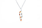 Multicolour Intertwined Pendant