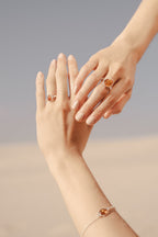 Amber ELEMENT Stacking Ring