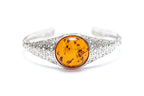 Handmade Modern Amber Arm Cuff