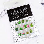 Cactus Pocket Mirror/Badge/Bottle Opener