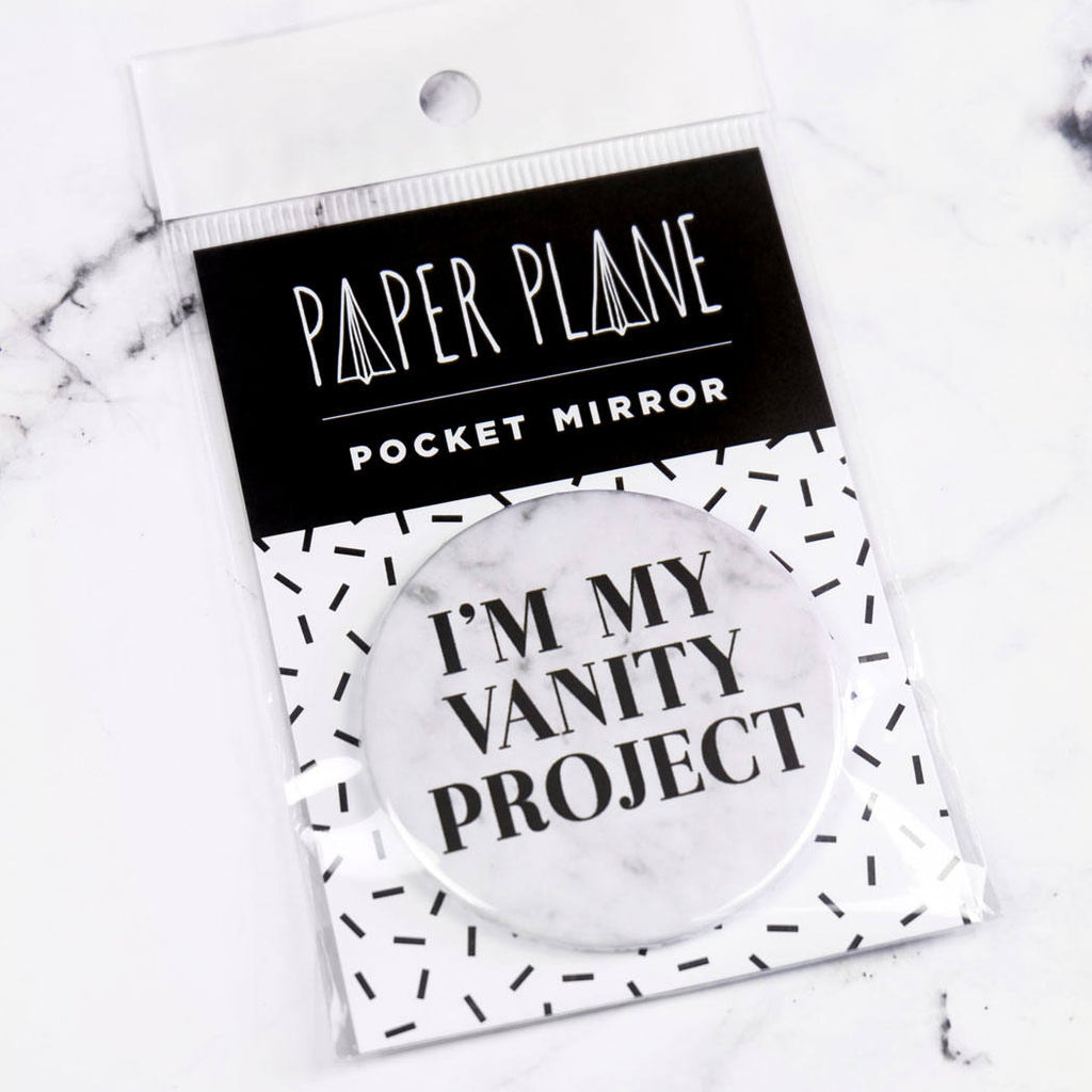 I'm My Vanity Project Pocket Mirror/Badge/Bottle Opener