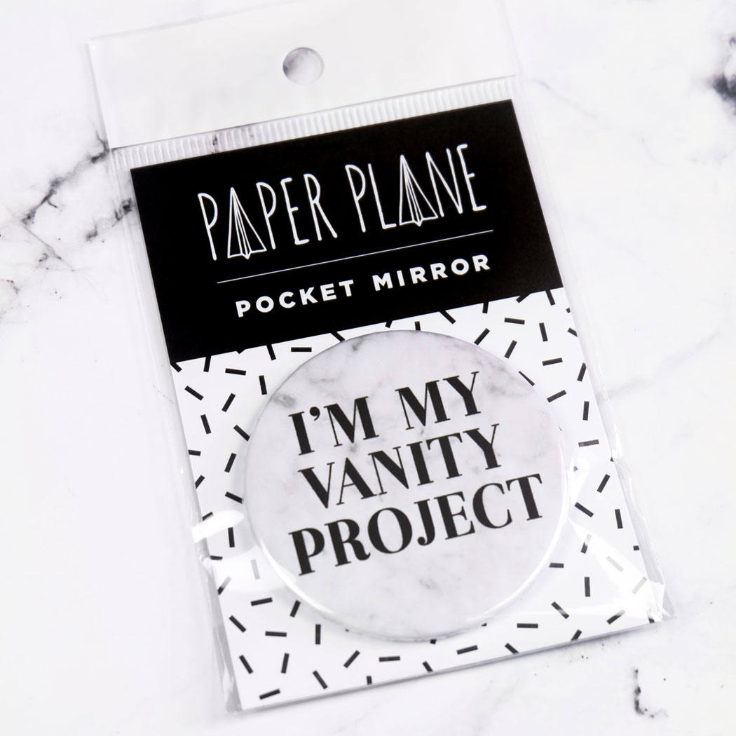 I'm My Vanity Project Pocket Mirror/Badge/Bottle Opener