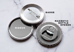 Cockatiel Pocket Mirror/Badge/Bottle Opener