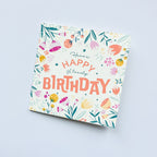 Happy Birthday Garden Greeting Card