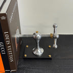 Windlass Bookend Retro Book DVD Organizer