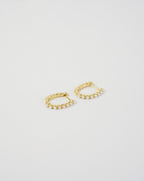 Hoop Pearl Earrings