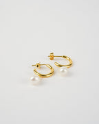 Open Back Pearl Earrings