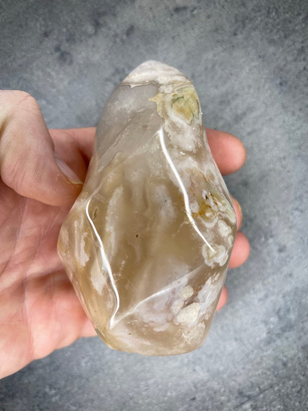 Flower agate - Flame
