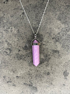 Inner Peace Pendant - Phosphosiderite With sterling silver necklace