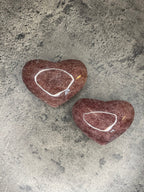 Strawberry Quartz - XL heart