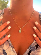Simi Azure Pendant Necklace
