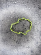 Peridot - Crystal chip bracelet