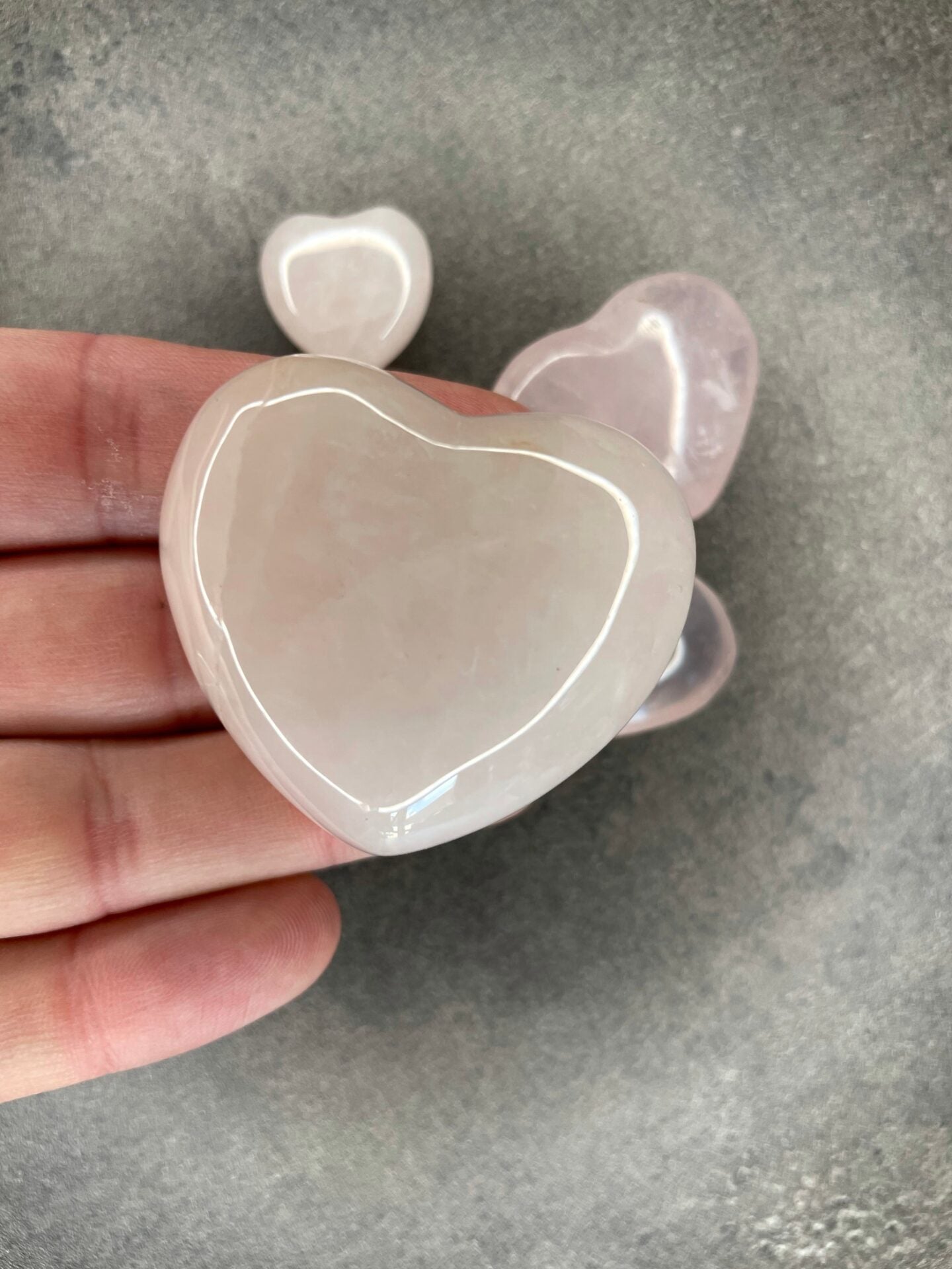 Rose quartz - Heart Medium