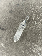 Positivity pendant - Clear quartz (sterling silver)