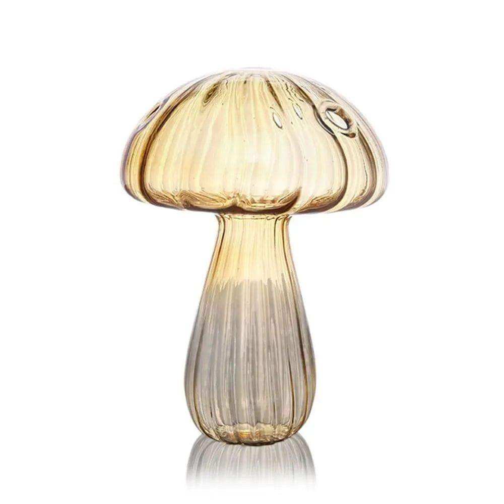 Jelly Mushroom Vase Small Yellow
