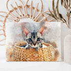 Personalised Pet Portrait - Canvas