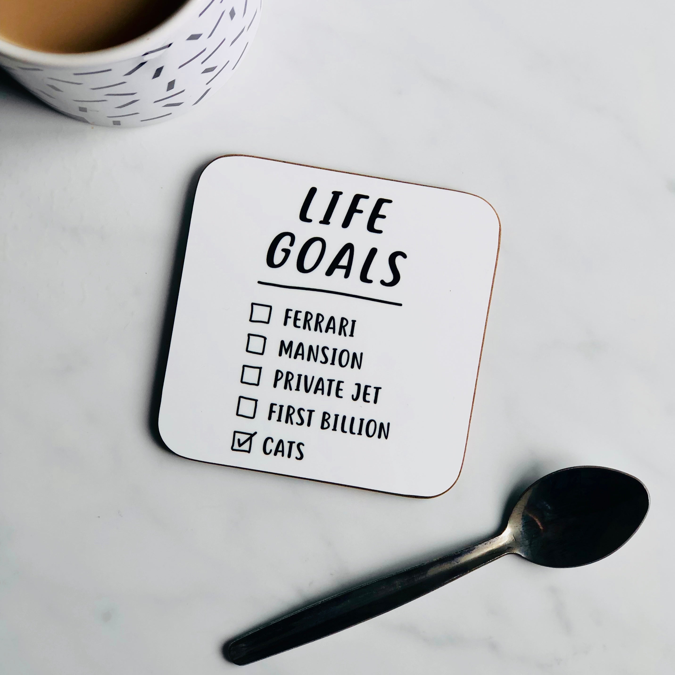 Life Goals Mug