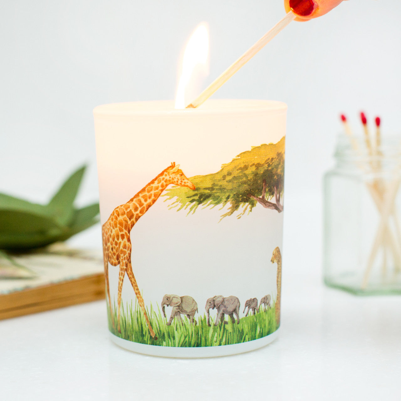 Grassland Soy Scented Candle | Uplifting Citrus Blend