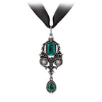 Alchemy Gothic Lost Jewels of Paris Saint-Germain Crystal Necklace