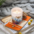 Marine Soy Scented Candle | Fresh Bergamot & Vetiver