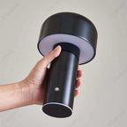 Mini Mushroom Desk Lamp (7 Colors) Black