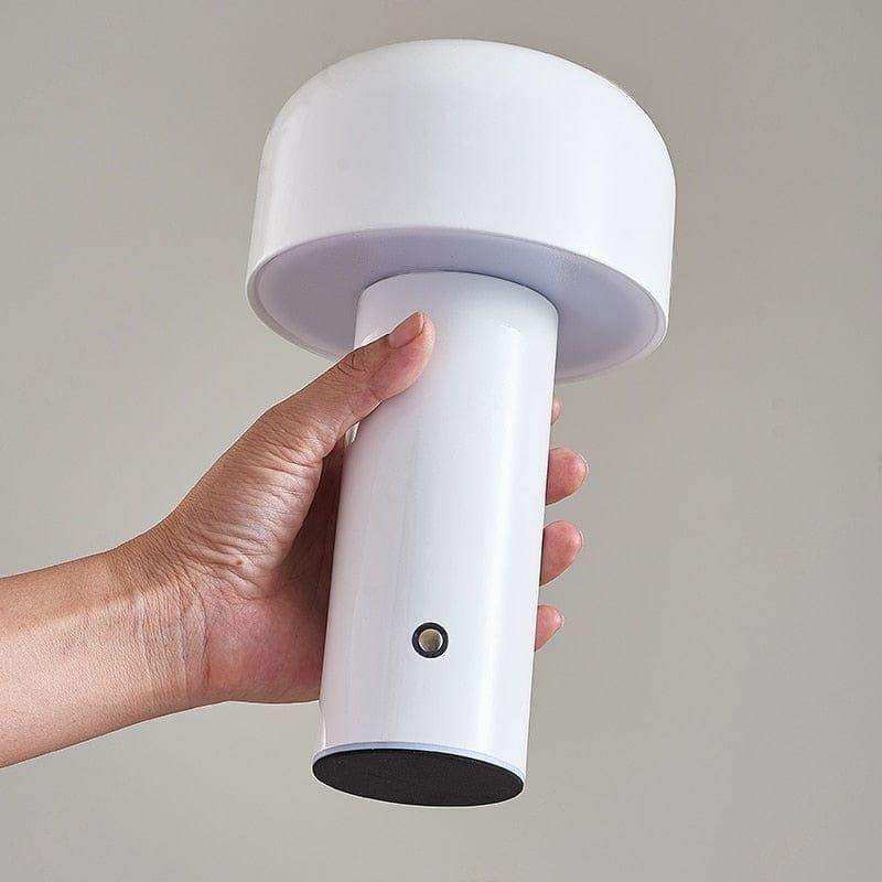 Mini Mushroom Desk Lamp (7 Colors) White