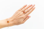 ESSENTIALS Amber Solitaire Ring