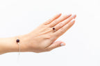 ESSENTIALS Mini Cherry Red Amber Stacking Ring