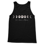 It’s Just a Phase | Moon Phases Gothic Vest Top Black