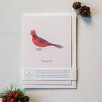 Animal Lover Charity Greeting Card Cardinal 'You rock!' card