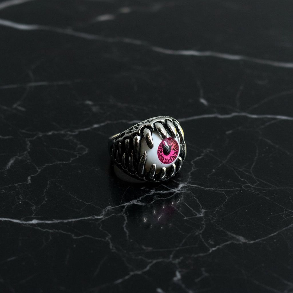 Novelty Horror Eyeball Ring Size X