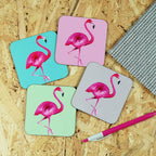 Flamingo Coaster