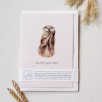 Animal Lover Charity Greeting Card Otter 'An otter year older' birthday card