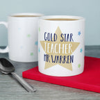 Personalised Star Teacher Mug
