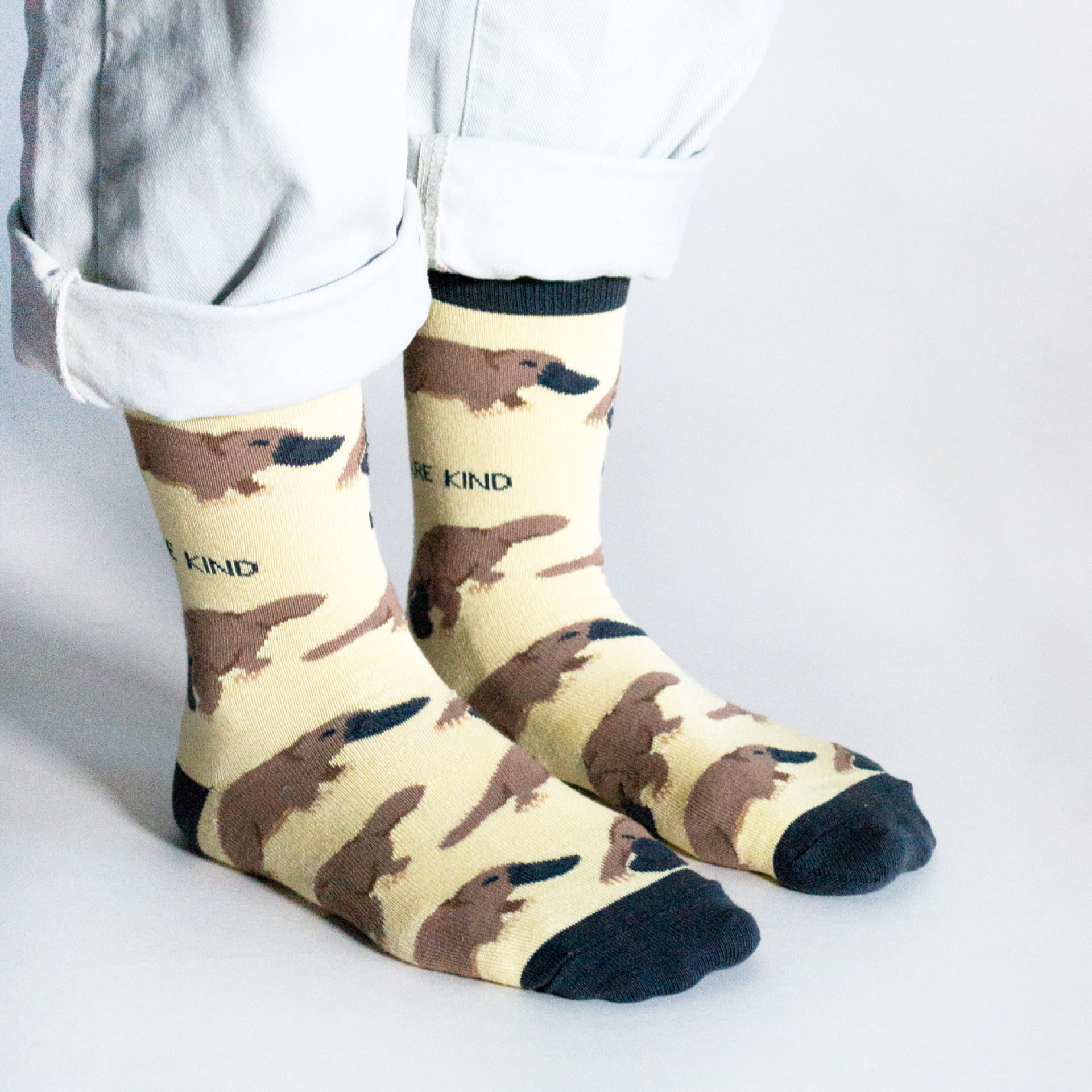 Yellow Lover 5 Bamboo Sock Set